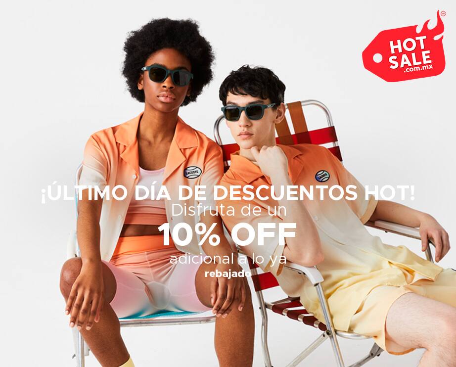 ¡Hot Sale en Lacoste!